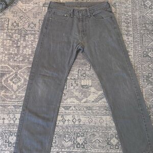 Levi's Men's Charcoal Straight Jeans